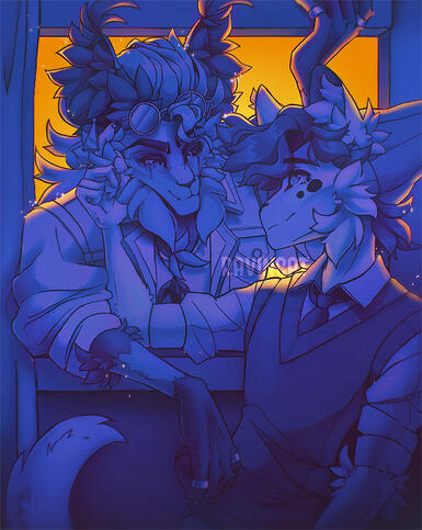 Coloured sketch + Detailed Shading